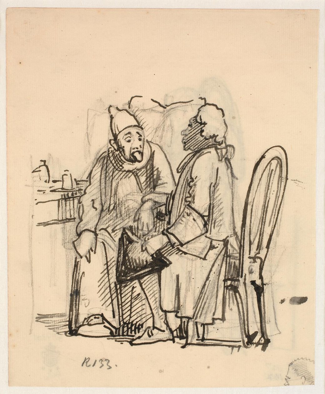 Läkarbesöket av Wilhelm Marstrand
