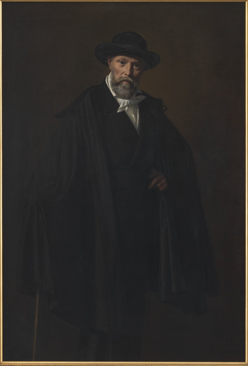 Målaren Constantin Hansen av Wilhelm Marstrand