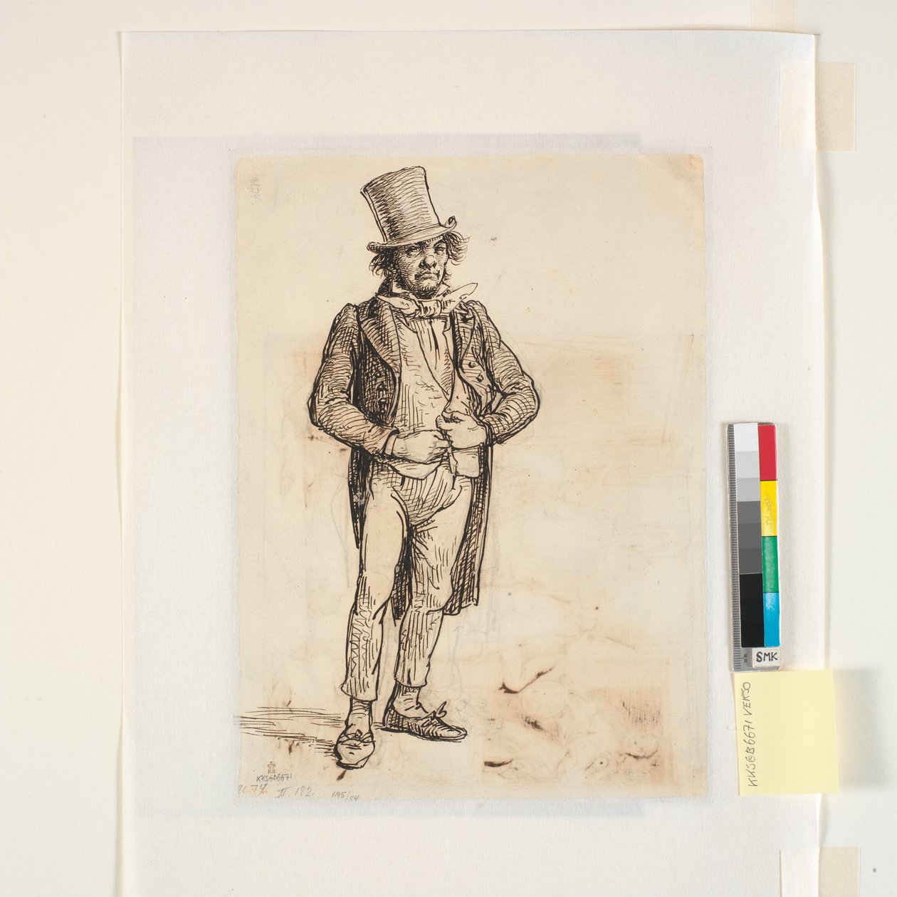 En studie av den söndagsfinaste skomakaren i en annan skepnad av Wilhelm Marstrand