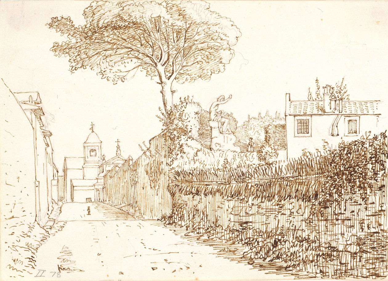 Avicola San Nicolo da Tolentino, Rom av Wilhelm Marstrand