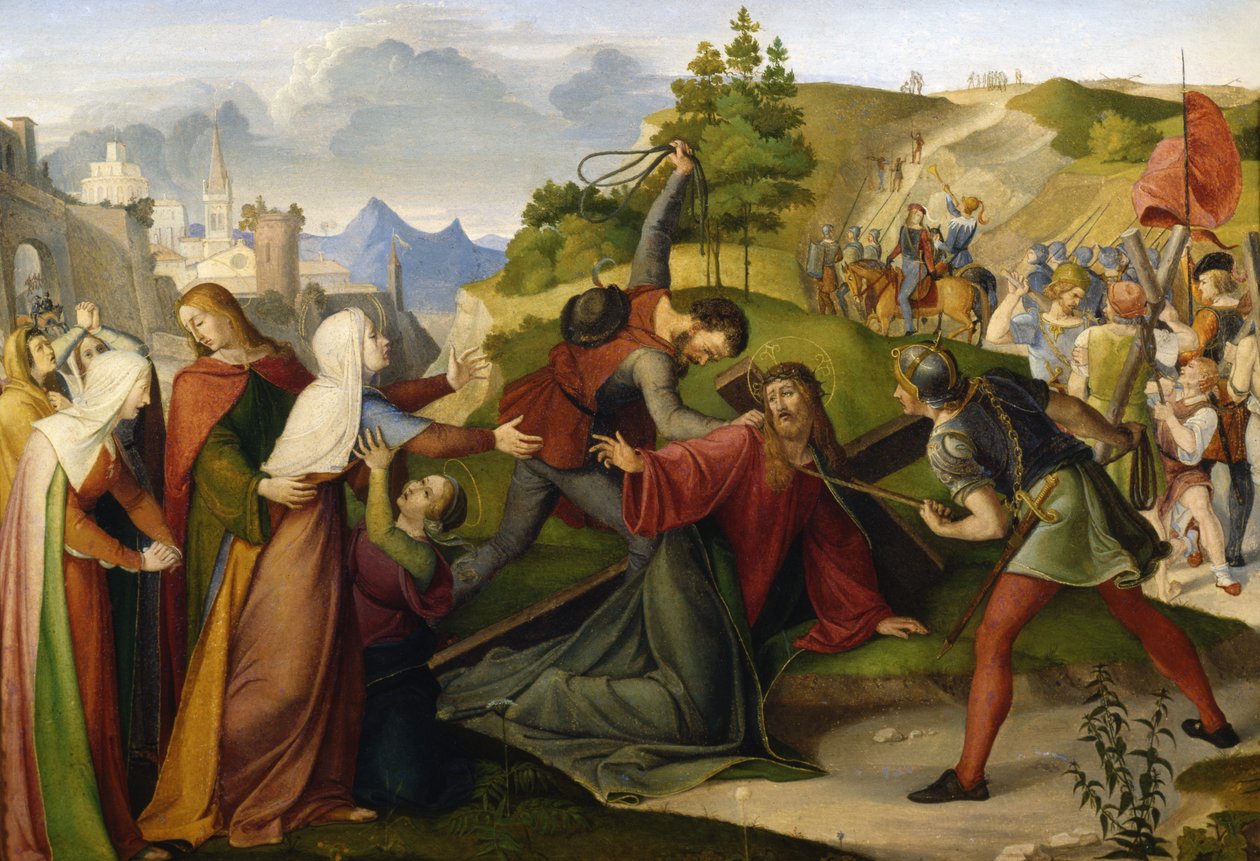 Korsets väg, 1817 av Friedrich Wilhelm von Schadow