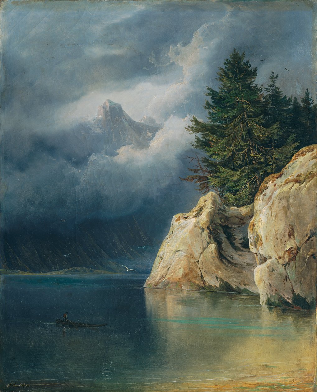 fjällsjö av Wilhelm Steinfeld