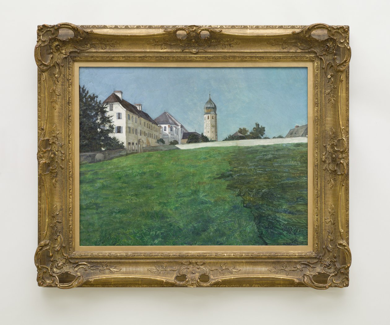 Utsikt över Frauenchiemsee av Wilhelm Trübner