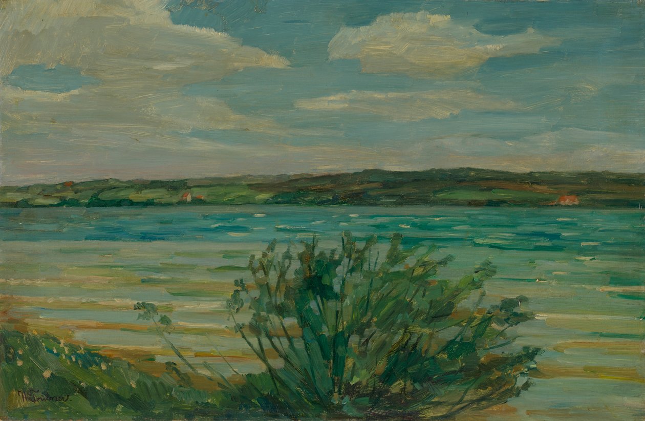 Vid Starnbergsjön av Wilhelm Trübner