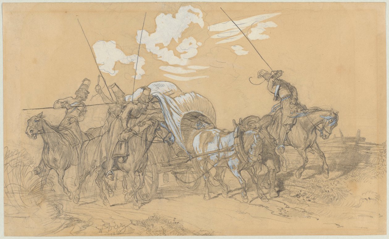 Razzian av Wilhelm Von Diez