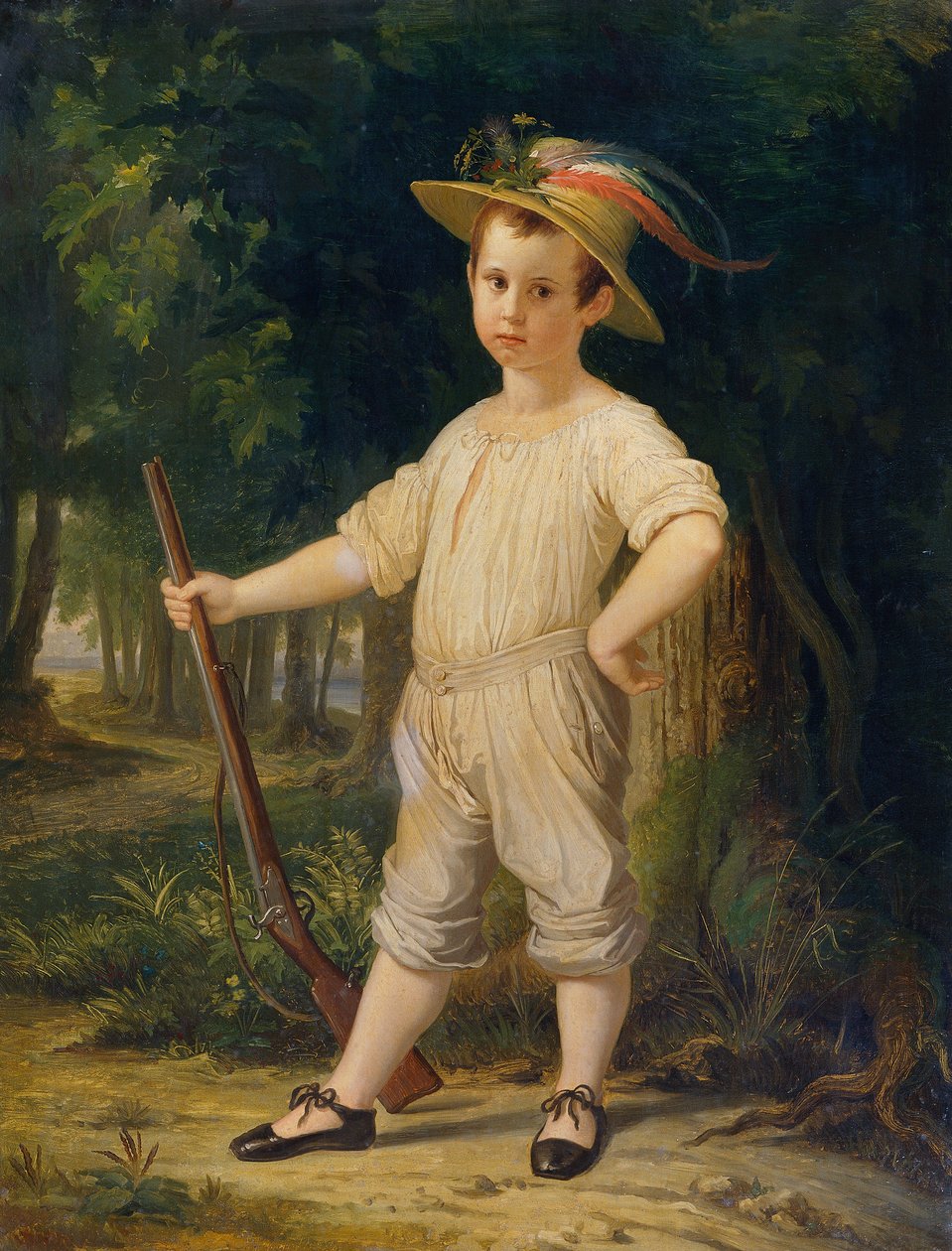 Den lilla bonden (den lilla jägaren) av Wilhelm von Kaulbach