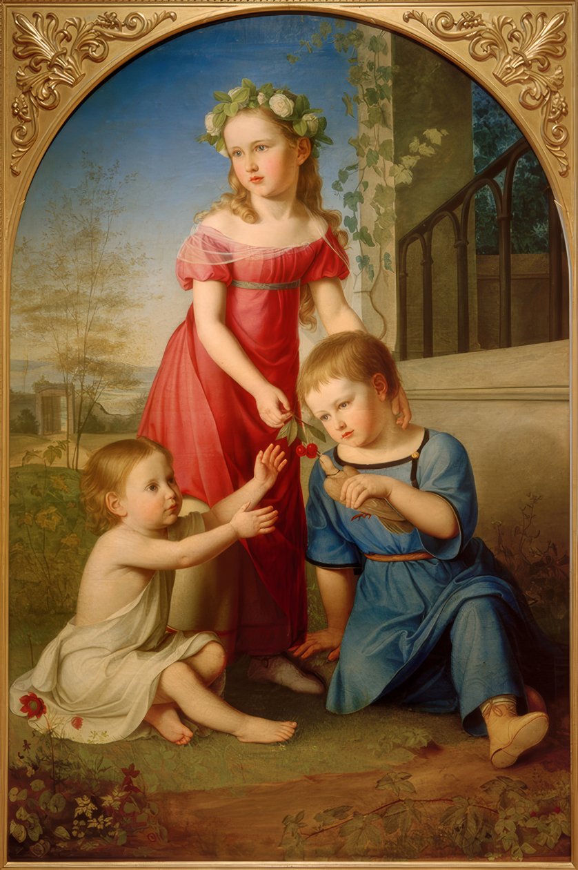 Schöningsbarnen av Friedrich Wilhelm von Schadow