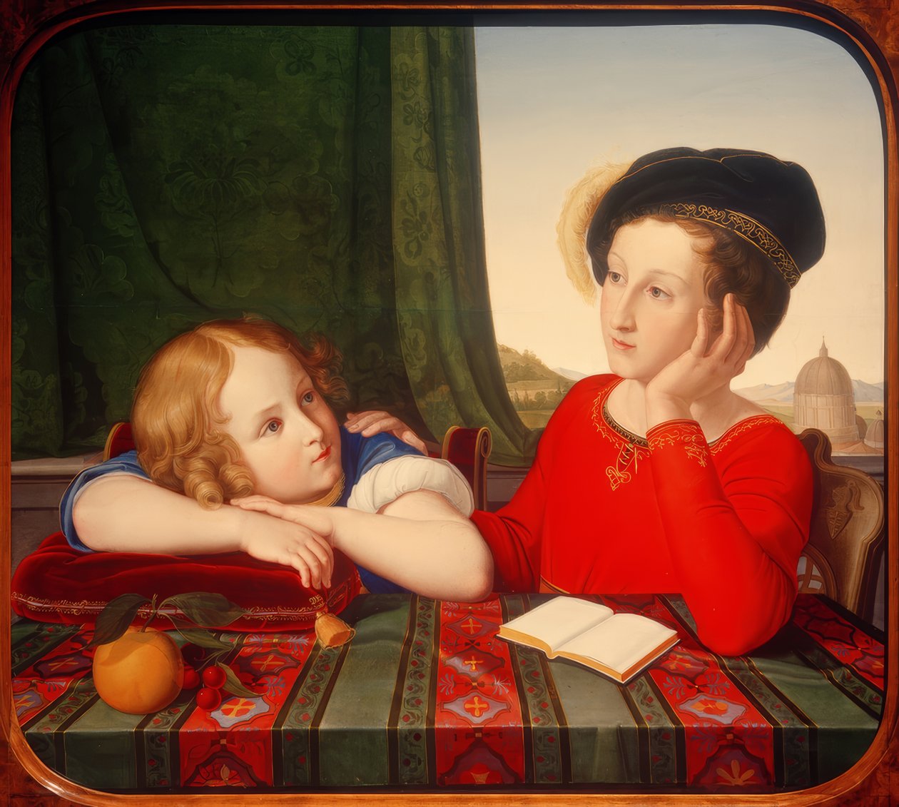 Wienczyslaw och Konstanty Potocki av Friedrich Wilhelm von Schadow