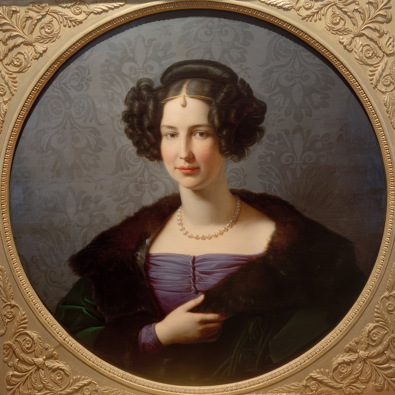 Wilhelmine Luise prinsessan av Preussen av Friedrich Wilhelm von Schadow