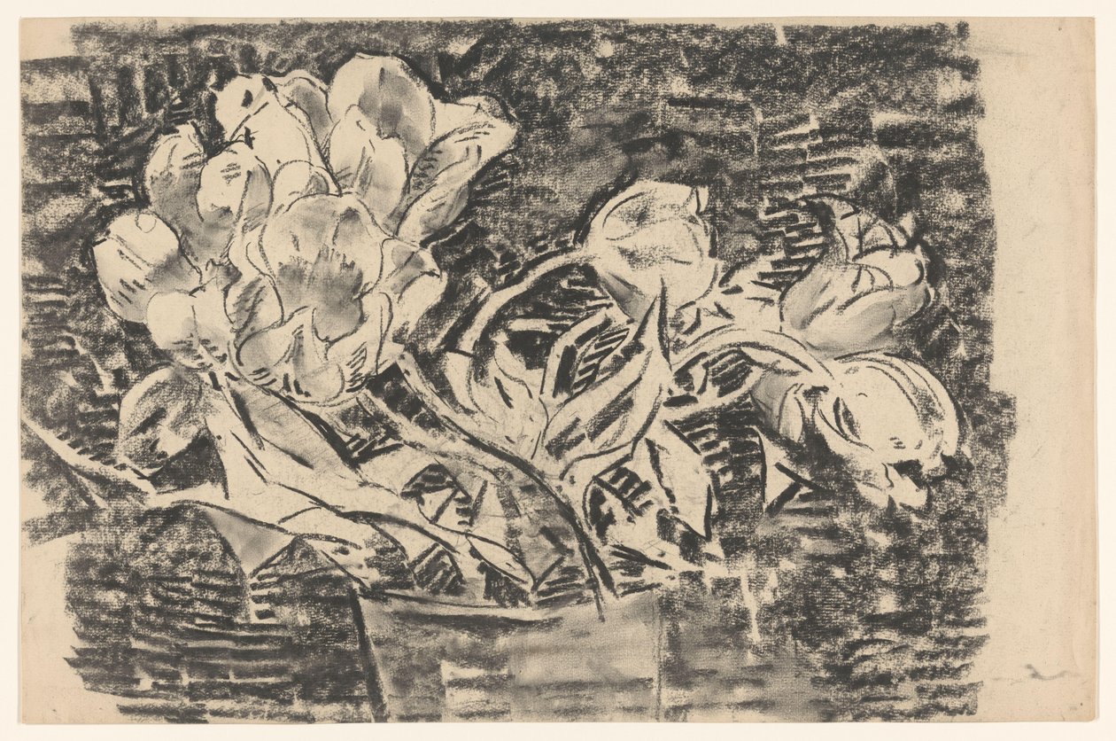 Vas med blommor av Wilhelmus Johannes Steenhoff