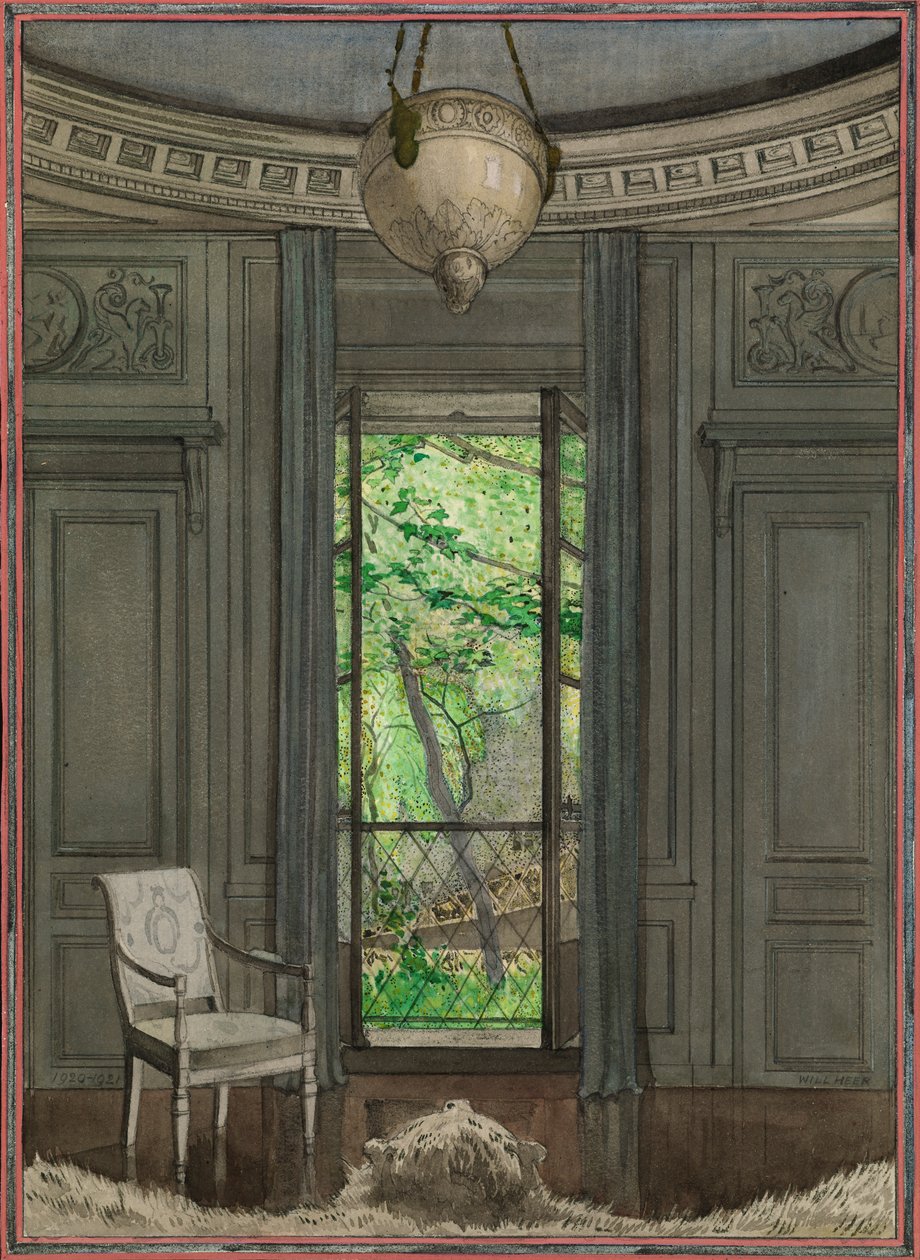 Utan titel, 1920-1921. av Will Heer