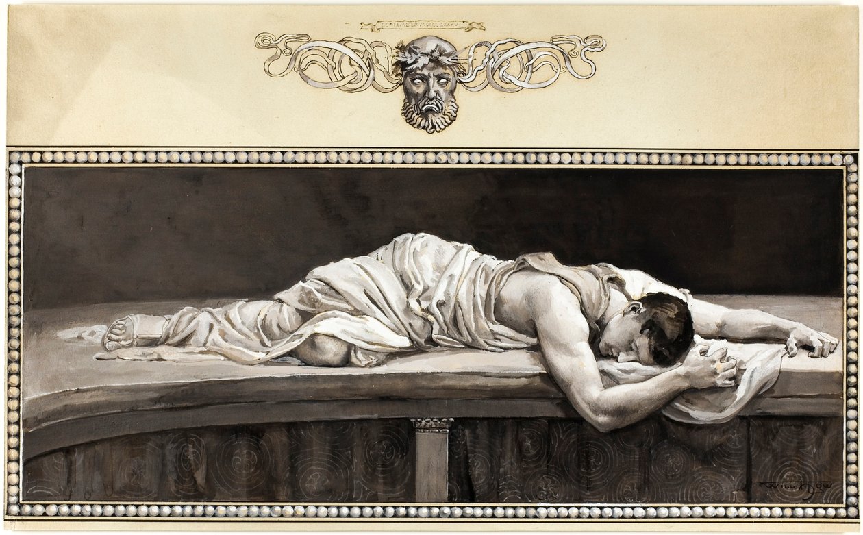 Och i sin Marriage Robe the Heavy Body Wound av Will Hicock Low