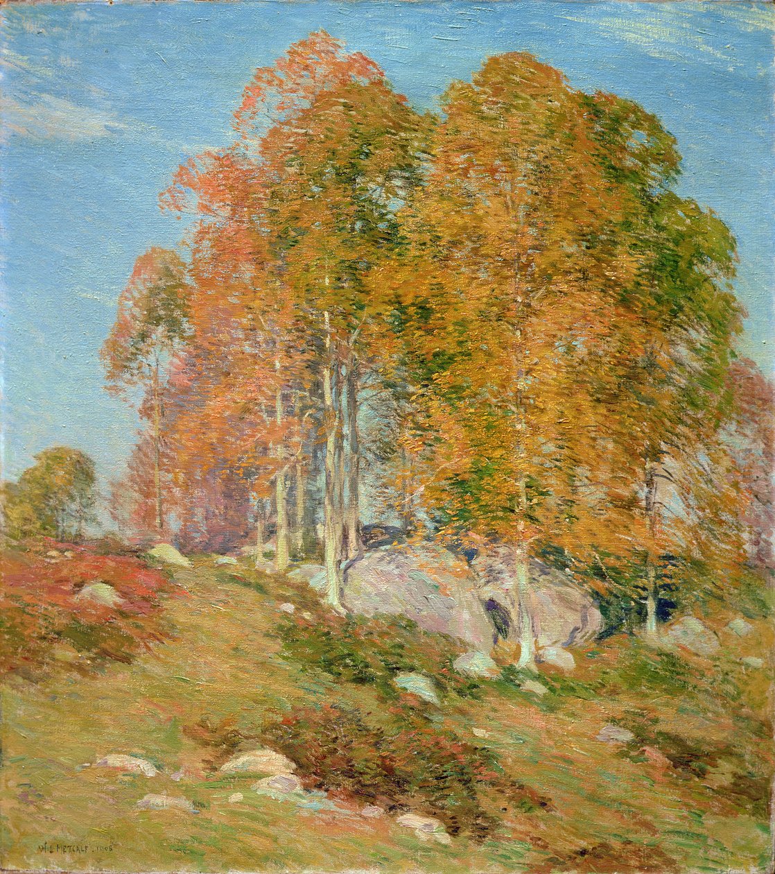 Början av oktober 1906 av Willard Leroy Metcalf