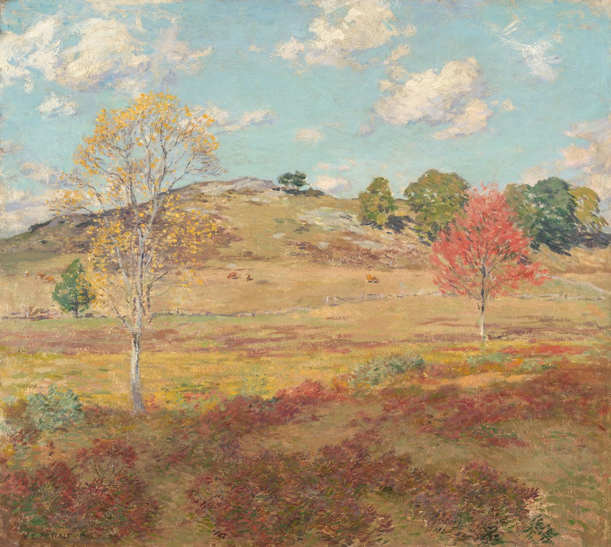Tidig höst av Willard Leroy Metcalf