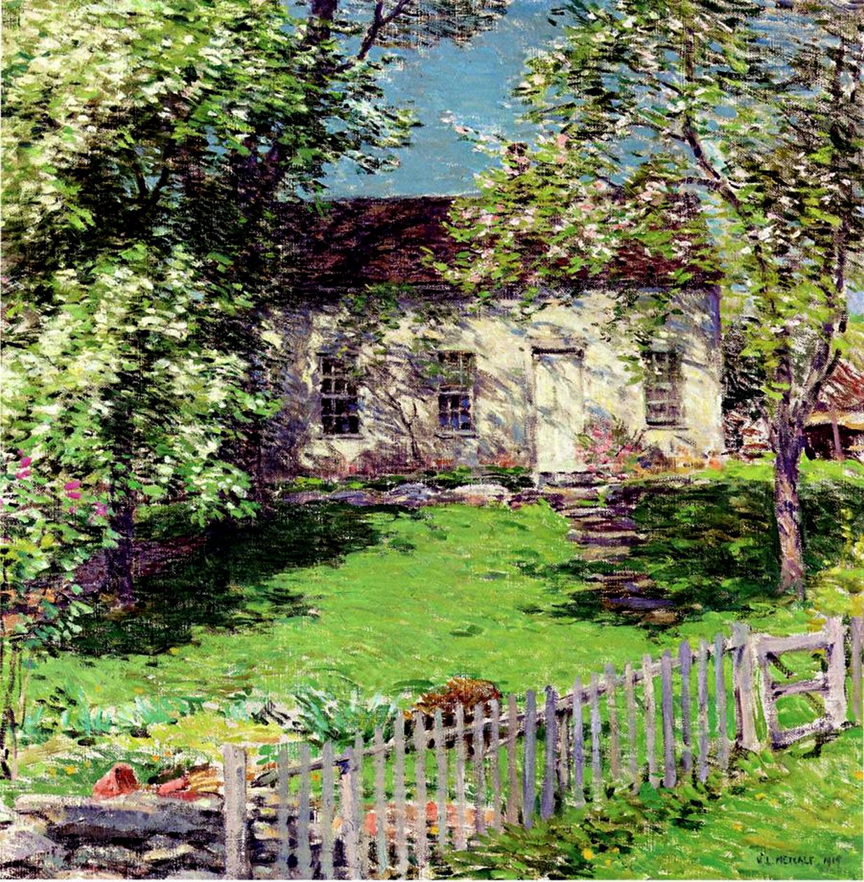 Hamnen, Havanna, Kuba, 1902 av Willard Leroy Metcalf