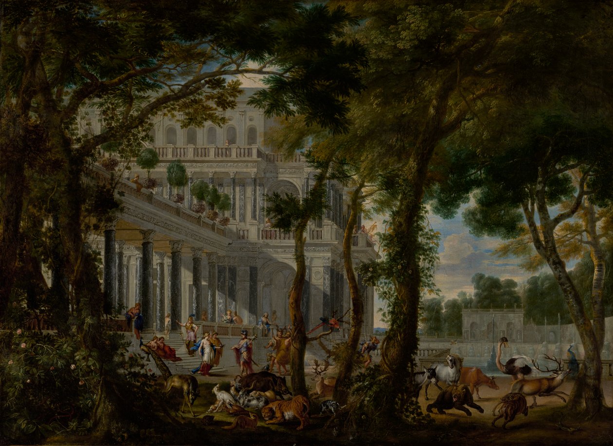 Ulysses at the Palace of Circe av Willem Schubart von Ehrenberg