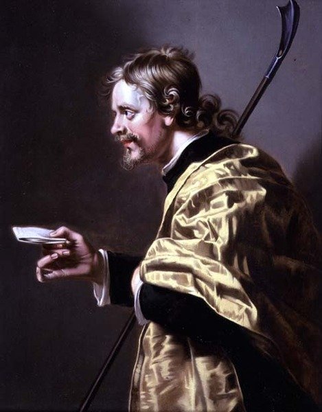 Porträtt av en herde, ca 1630 (panel) av Willem Van Odekercken