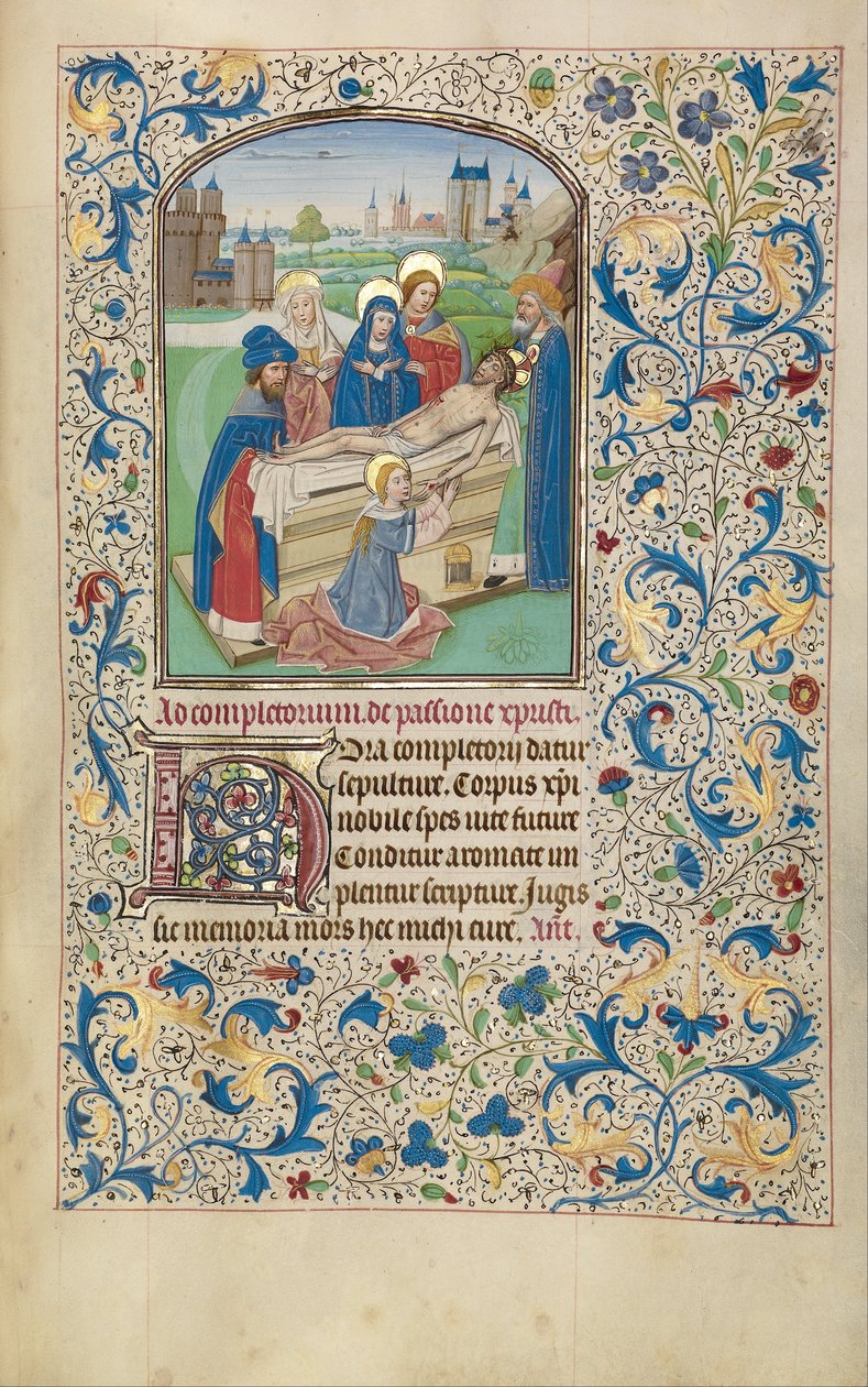 The Entombment av Willem Vrelant