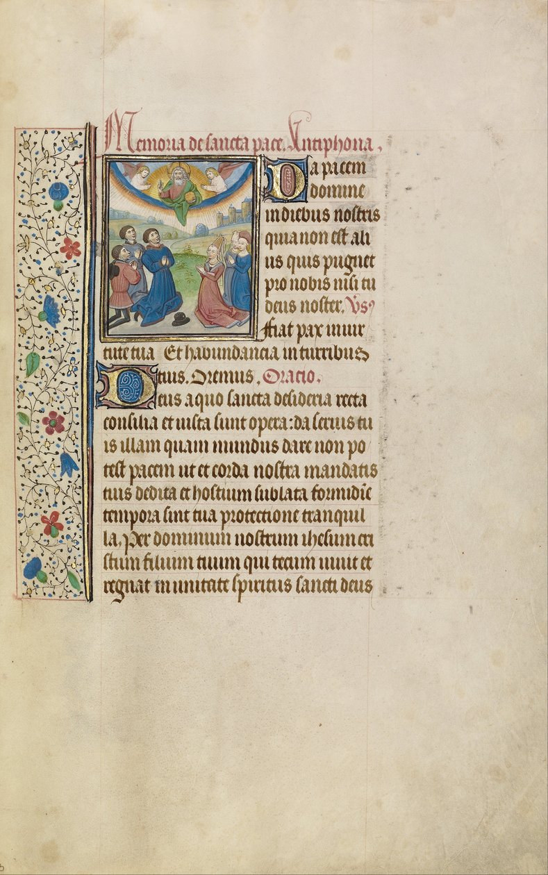 Men and Women Kneeling in Prayer av Willem Vrelant