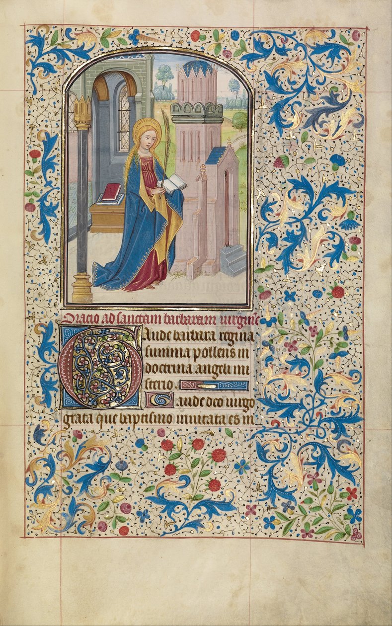Saint Barbara av Willem Vrelant