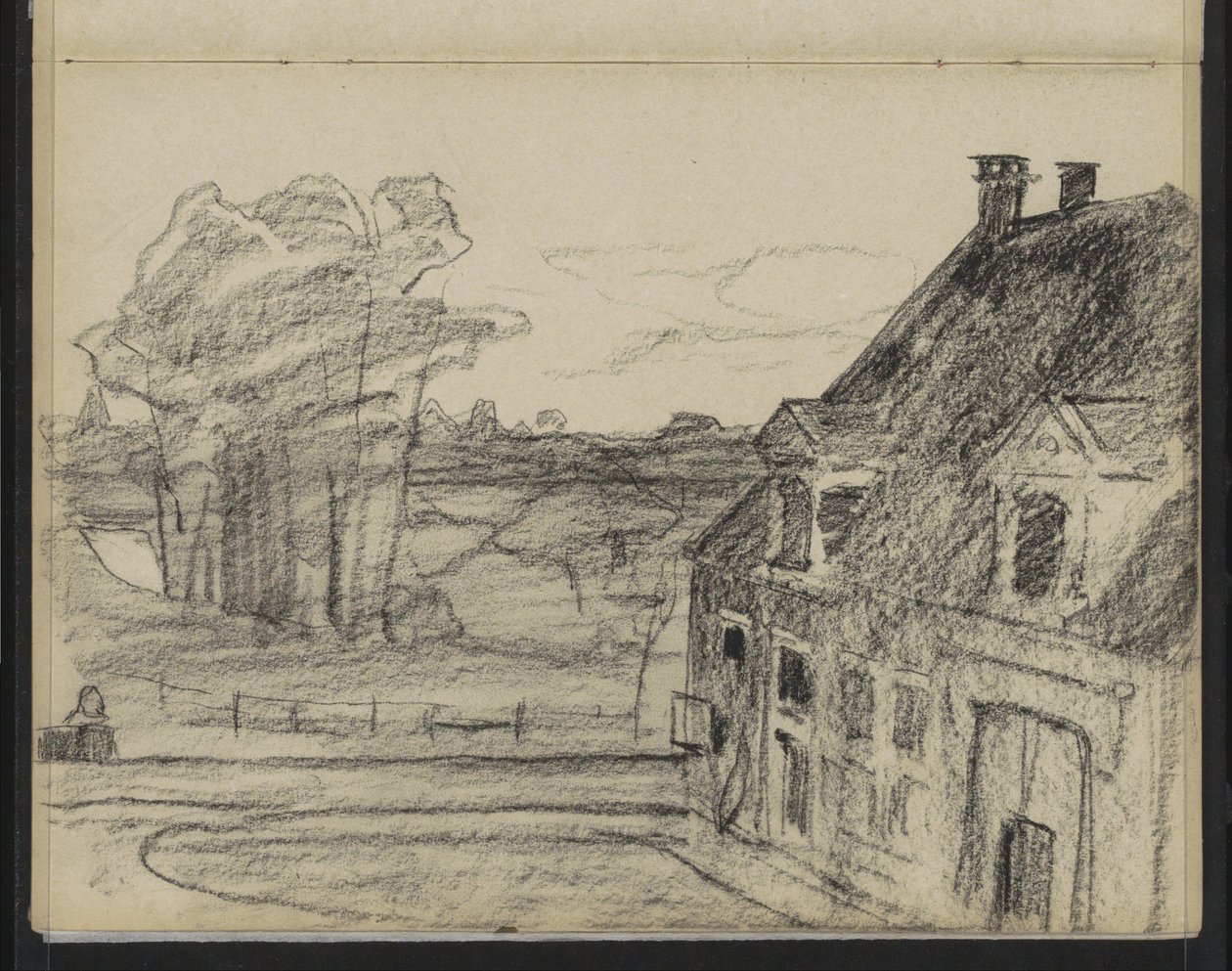 Utsikt över en egendom av Willem Arnoldus Witsen
