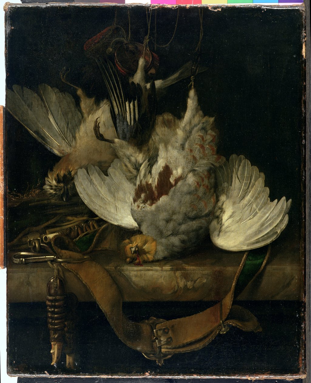 Väskan, 1679 av Willem van Aelst