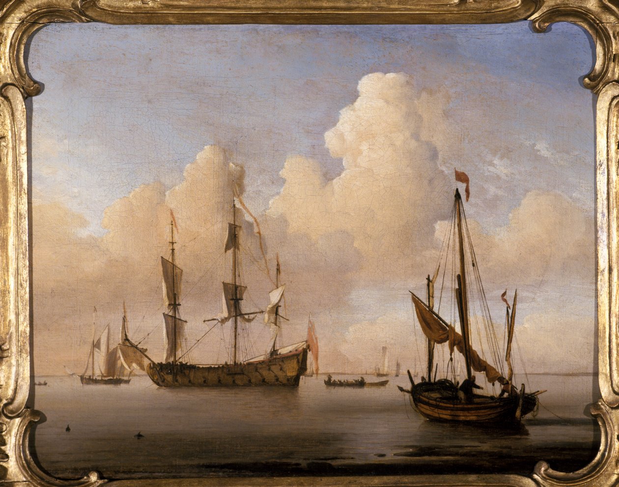 Havslandskap av Willem van de Velde