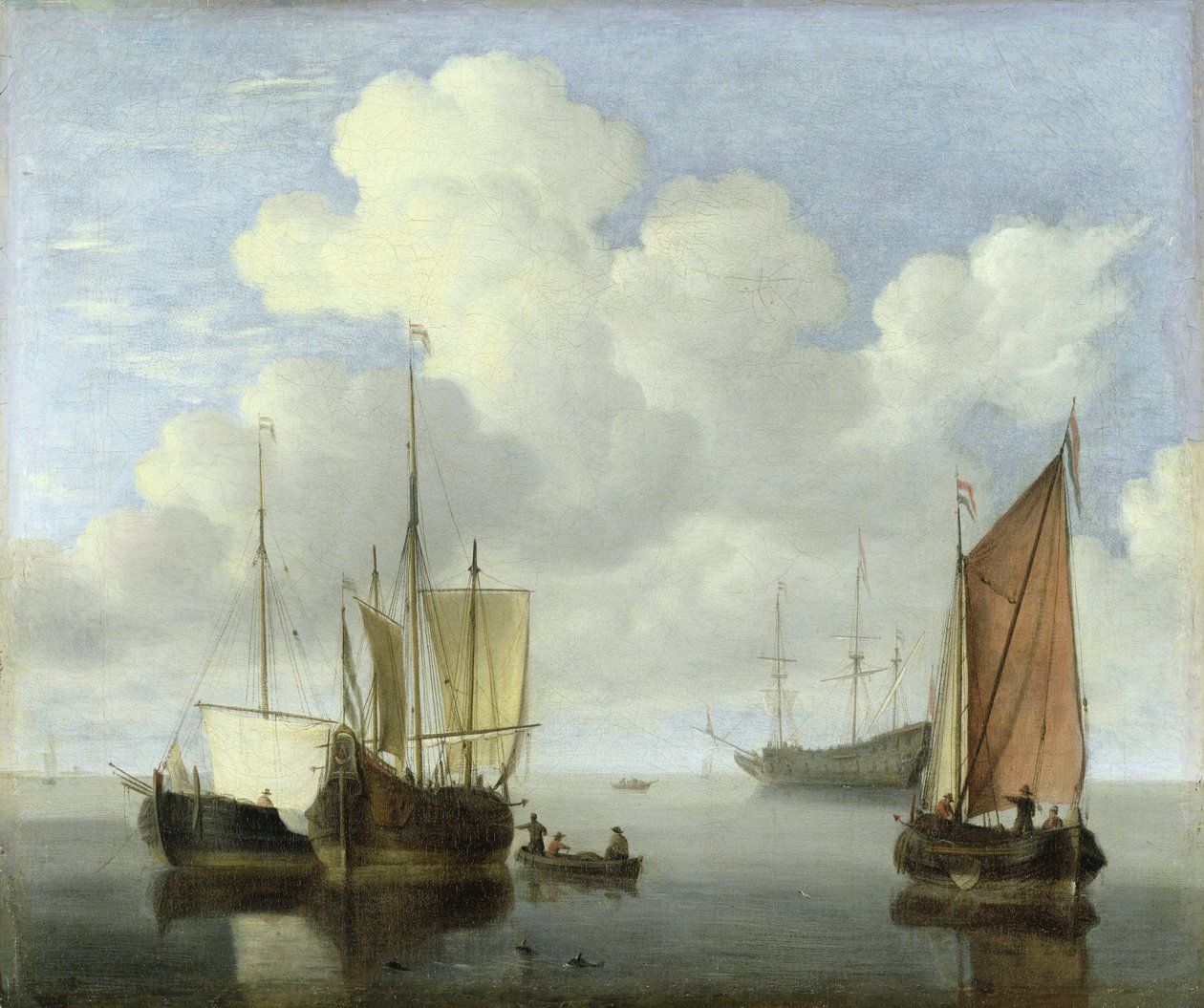 Sau le sami av Willem van de Velde the Younger