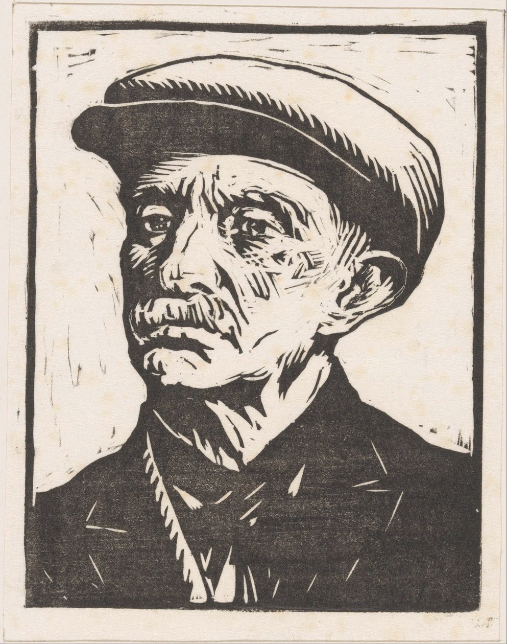 Porträtt av en okänd man av Willem Adrianus Grondhout (signed by artist)