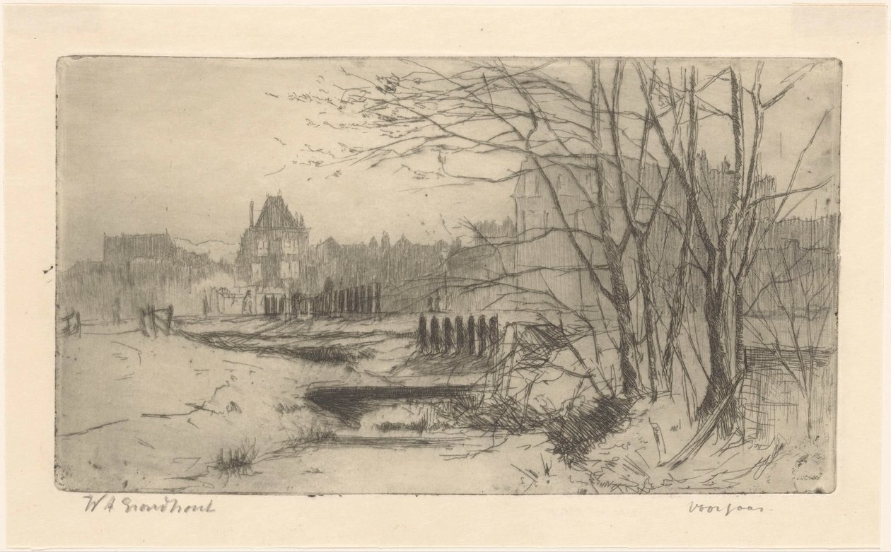 Spring (originaltitel på objekt) av Willem Adrianus Grondhout (signed by artist)