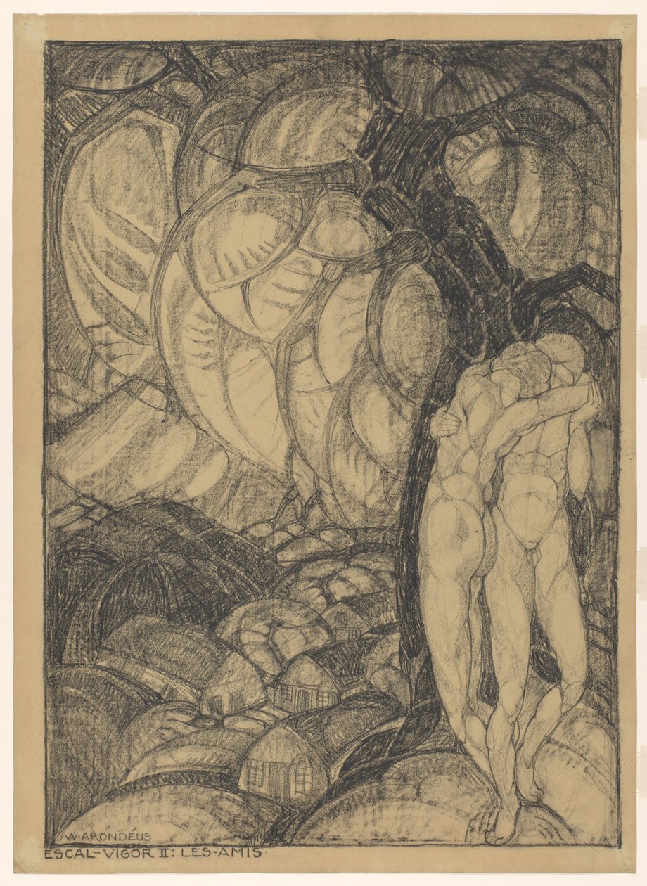 Escal-Vigor II: Vännerna av Willem Arondéus (signed by artist)