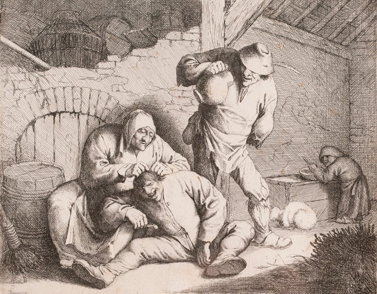 Lusborttagare, efter Anthonie Victoryns av Willem Basse