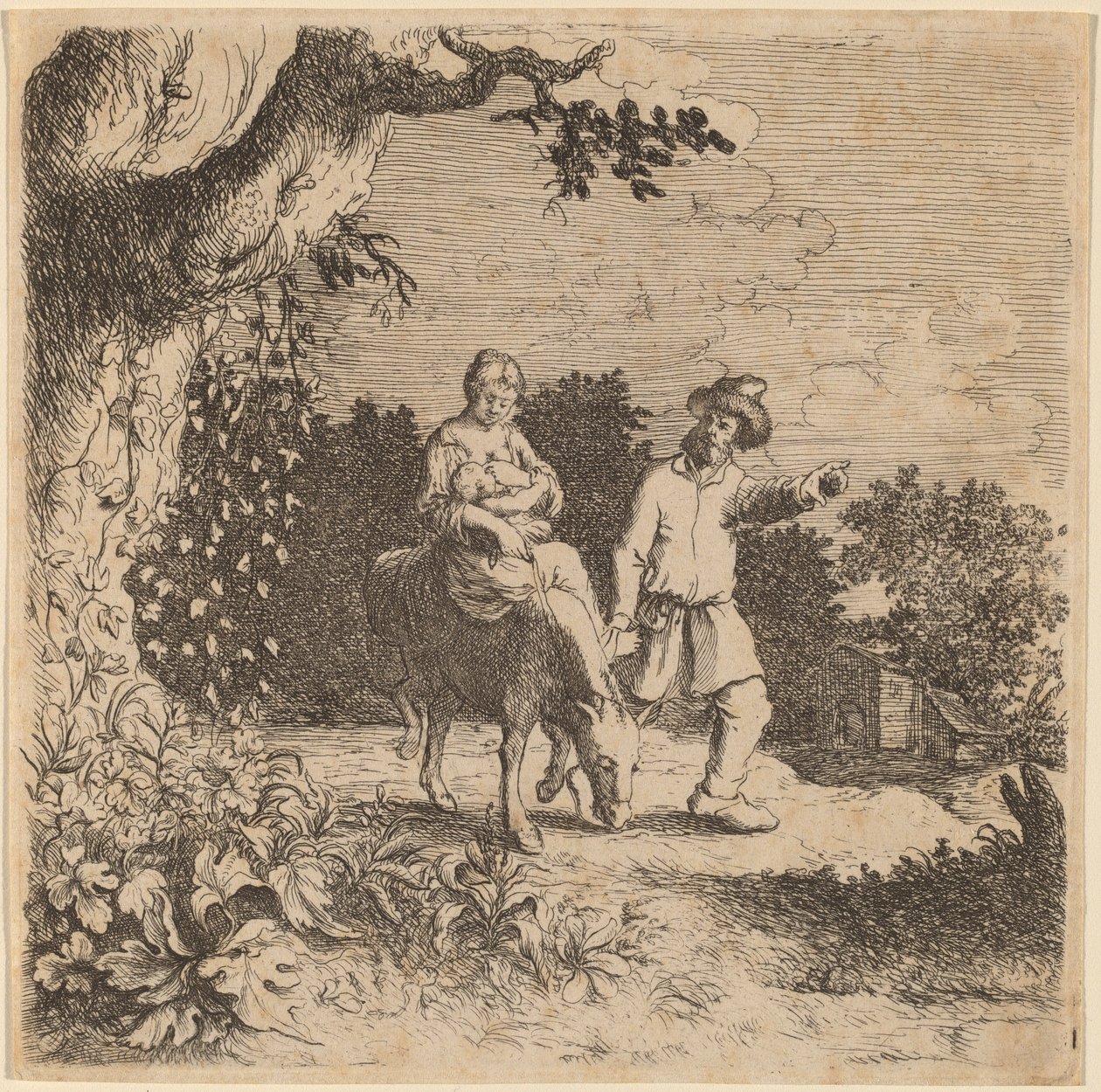 Flygningen till Egypten av Willem Basse