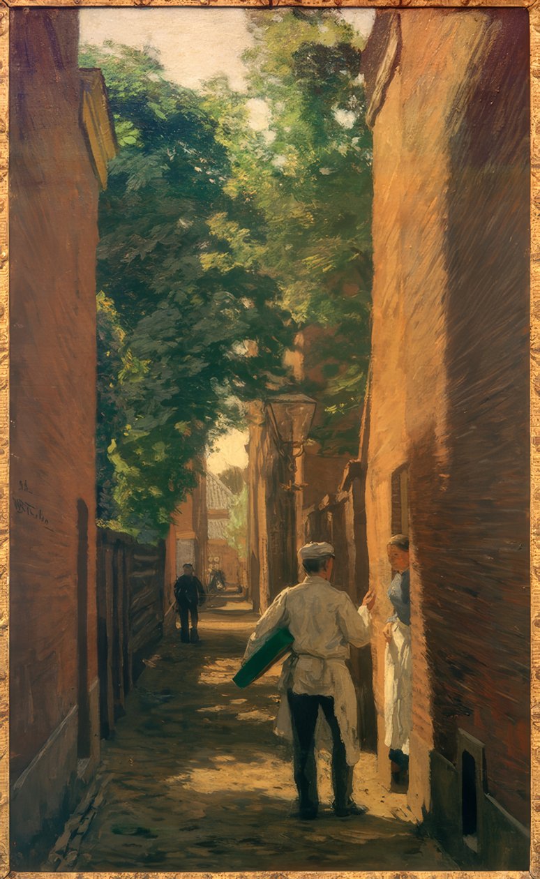 Gränd i Haag av Willem Bastiaan Tholen