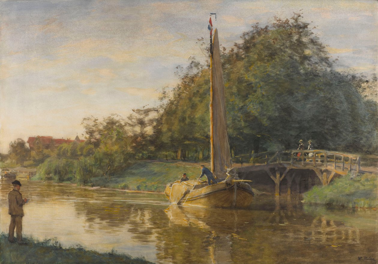 Koninginnegracht, ca 1901-1905. av Willem Bastiaan Tholen