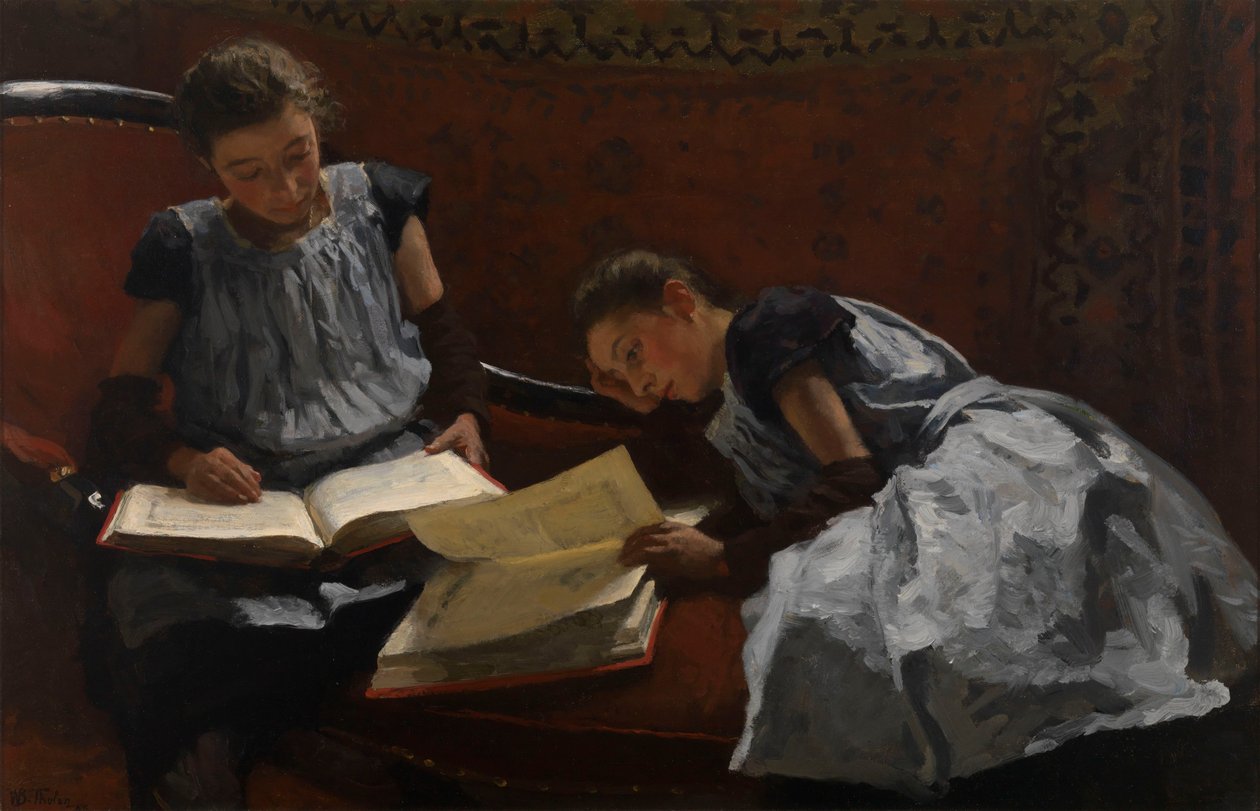 Systrarna Arntzenius, 1895. av Willem Bastiaan Tholen
