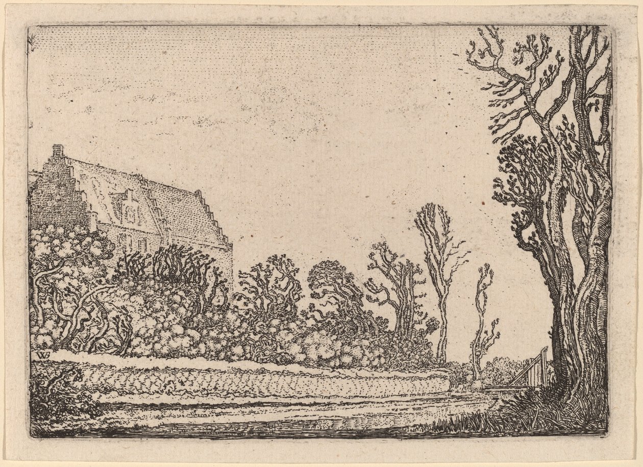 Huset med trappgaveln av Willem Buytewech