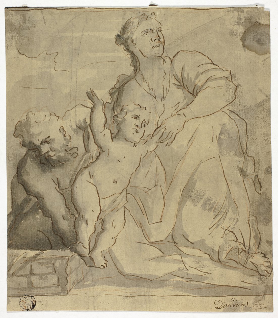 Den heliga familjen av Willem Doudijns
