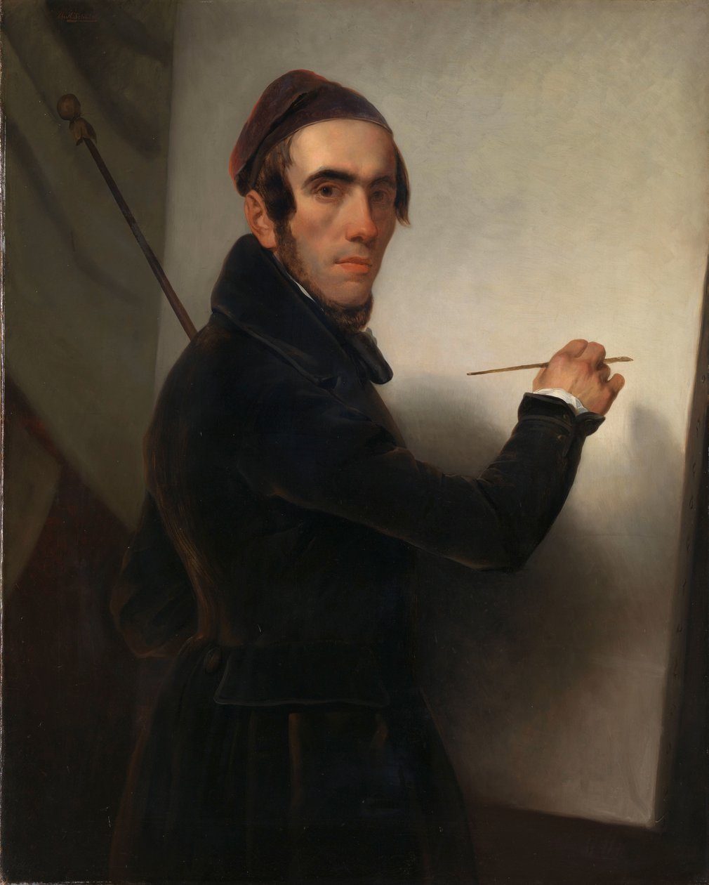 Självporträtt av Willem Hendrik Schmidt