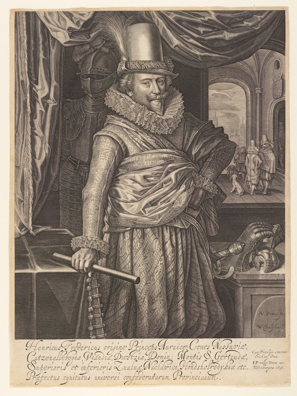 Fredrik Henrik, prins av Oranien-Nassau av Willem Jacobsz. Delff