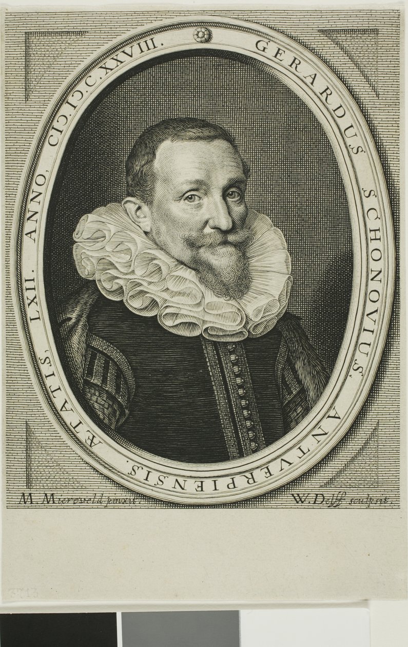 Gerard van Schoonhoven av Willem Jacobsz. Delff