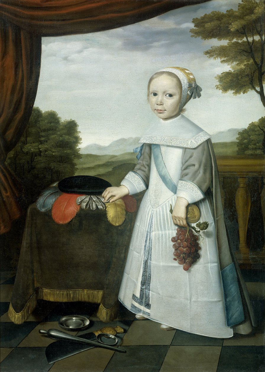 Porträtt av Johannes van Rees av Willem Jansz. Ploy