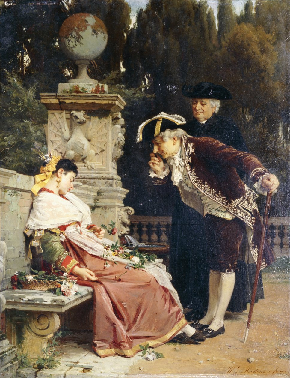 Törnrosa; Sovande skönhet, av Willem Johannes Martens