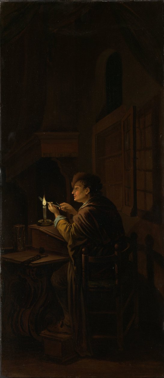 Triptyk: Allegory of Art Training av Willem Joseph Laquy