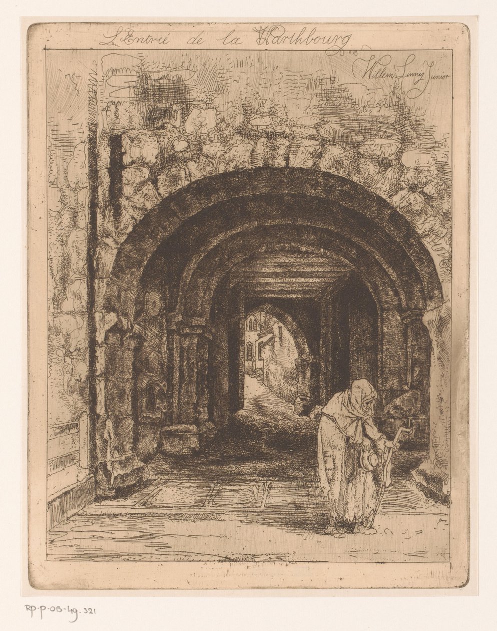 Ingångsporten till Wartburg i Eisenach L