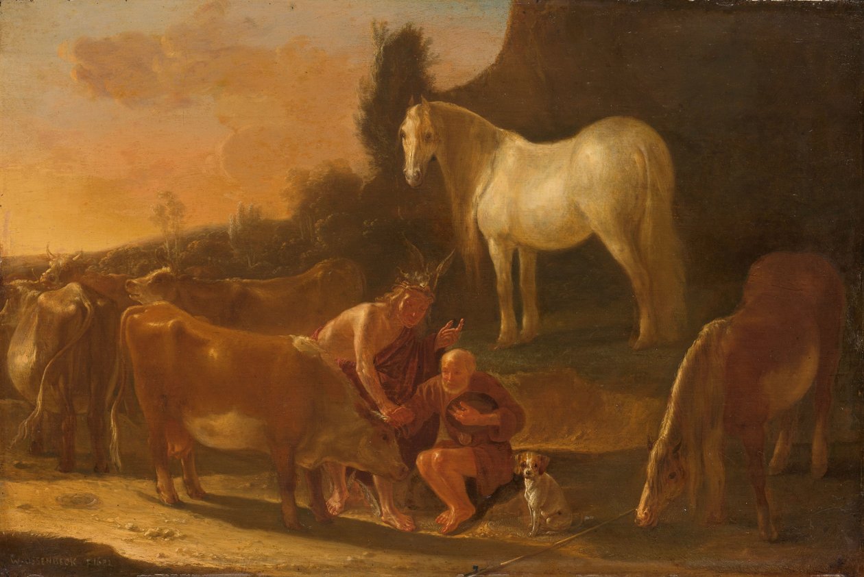 Merkurius och Io av Willem Ossenbeeck