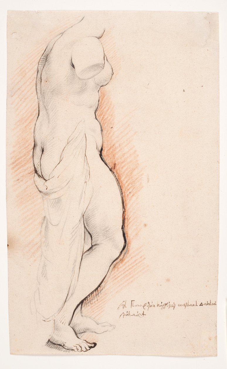 Venus. Antik staty sedd från höger av Willem Panneels