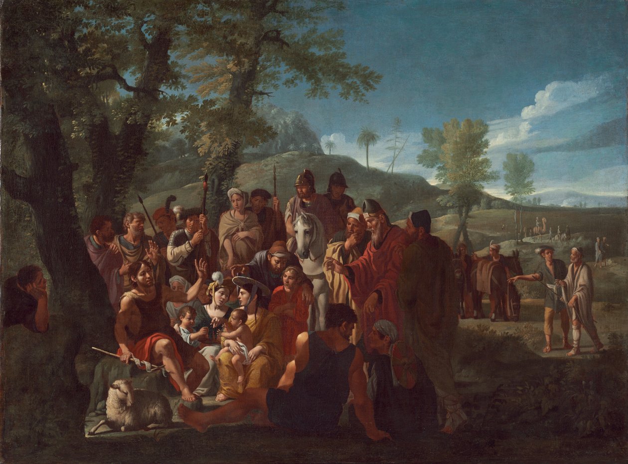 Sankt Johannes Döparen predikar av Willem Reuter
