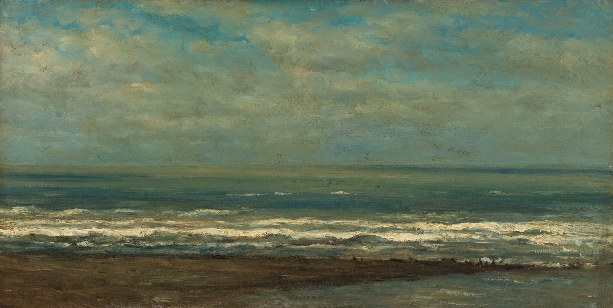 Havslandskap nära Heijst, ca 1868 (olja på duk) av Willem Roelofs