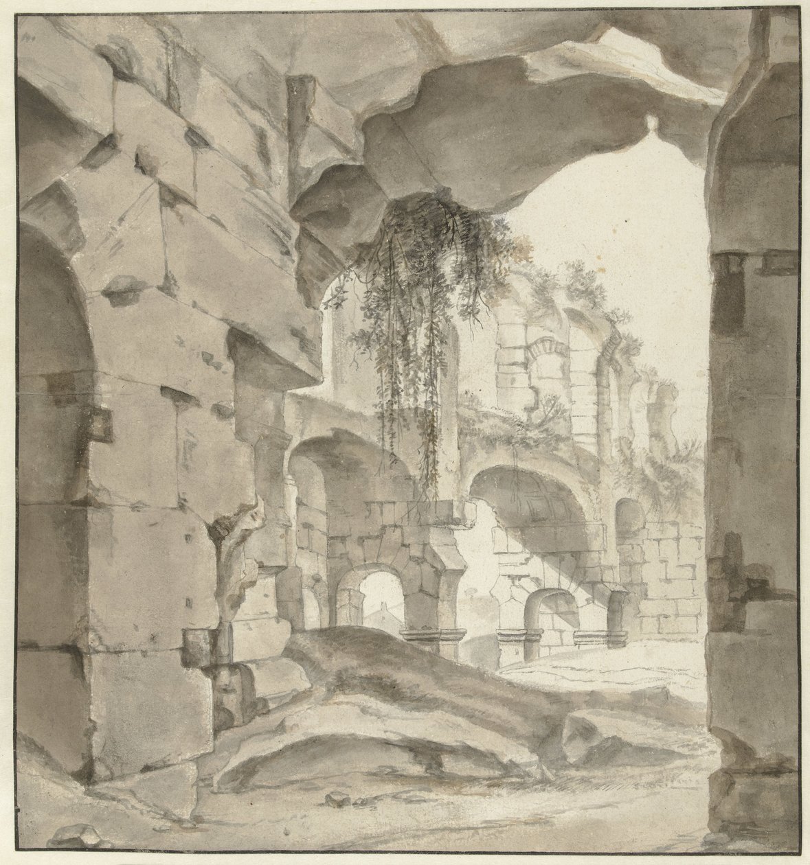 romerska ruiner av Willem Schellinks